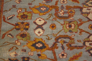 MAHAL CARPET, LATE 19TH CENTURY
Overall- 115" x 202 1/4"                        