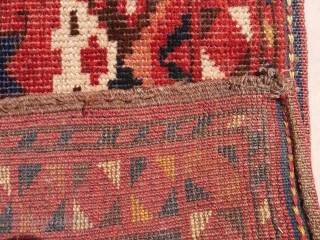 An antique Ersari Beshir Torba, 4.9ft x 1.5 ft                        