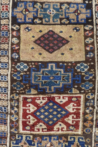 An Antique East-Anatolian Yuruk rug from the Gaziantep region, around 1910/20
A few areas of wear and repair.                