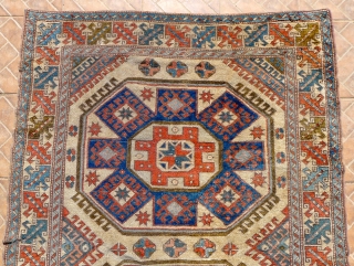 Eastern Anatolian 'Crevelli' or Holbein designed carpet, 196 x 132 cm. (6.4 x 4.3 ft.) Kars Kurdish, around 1920/30.
              