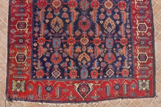 Zagly Kuba rug with an attractive variation of the Afshan pattern, 190 x 145 cm. circa 1930.
Finely knotted with glossy, local mountain wool.
In excellent  full-piled condition with one small repair.
Original unwrapped  ...