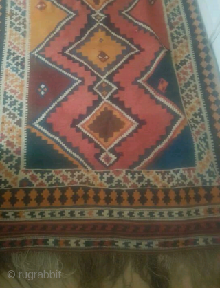 Antique Qashqai melki, size: 240 x 145 cm. In good condition                      