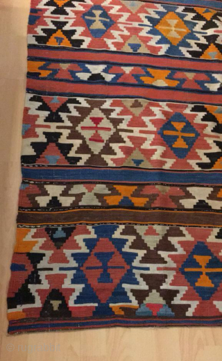 kelim - kilim: size: 260 x 130 cm                         