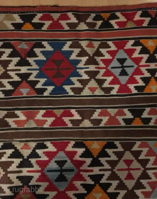 kelim - kilim: size: 260 x 130 cm                         