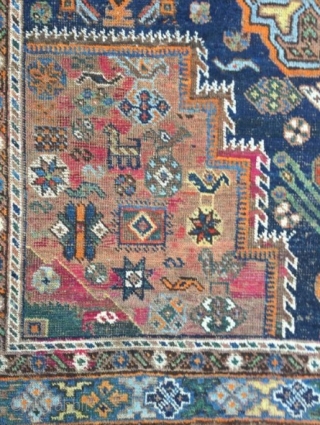 Fine Afshar 191 x 159 cm , Soft with lovely shiny wool                     