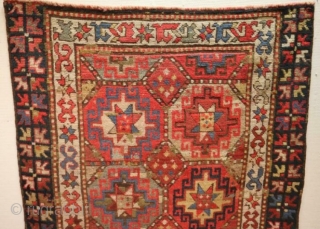 Kazak rug 236 x 102, very colorful and in good condition                      