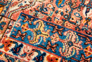 Earyl a sample Wagireh rug from Senneh. Great quality. 45 x 63 cm. Contact: rohat_berk_kartal@hotmail.com