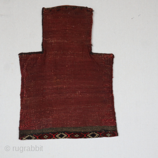 A finely woven Antique Baluch saltbag from the 3rd Quarter of the 19th Century.It has an amazing presence with a unique green colors which is hard to capture with camera. Its woven  ...