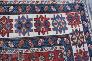 Antique Caucasian Akstafa Rug

Category: 	Antique
Origin: 	Caucasian 
City/Village: 	Caucasia
Size cm: 	142 x 328
Size ft: 	4'8'' x 10'11''
Code No: 	R4803
Availability: 	In Stock



This rug is over hundred years old and some minor damage   