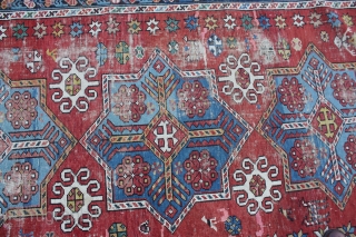 Antique Caucasian Akstafa Rug

Category: 	Antique
Origin: 	Caucasian 
City/Village: 	Caucasia
Size cm: 	142 x 328
Size ft: 	4'8'' x 10'11''
Code No: 	R4803
Availability: 	In Stock



This rug is over hundred years old and some minor damage   