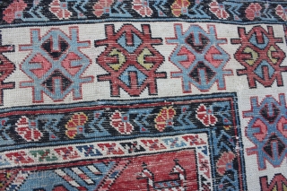 Antique Caucasian Akstafa Rug

Category: 	Antique
Origin: 	Caucasian 
City/Village: 	Caucasia
Size cm: 	142 x 328
Size ft: 	4'8'' x 10'11''
Code No: 	R4803
Availability: 	In Stock



This rug is over hundred years old and some minor damage   
