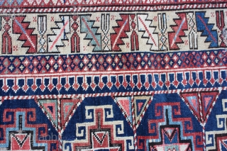 Antique Shirvan Rug


Category: 	Antique
Origin: 	Caucasian
City/Village: 	Caucasia
Size cm: 	95 x 172
Size ft: 	3'2'' x 5'8''
Code No: 	R4981
Availability: 	In Stock


This rug is over hundred years old and some minor damage     