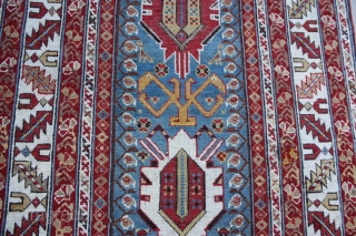 Antique Caucasian Rug


Category: 	Antique
Origin: 	Caucasian 	
City/Village: 	Caucasia
Size cm: 	92 x 270
Size ft: 	3'0'' x 9'0''
Code No: 	R2844
Availability: 	In Stock


This rug is over hundred year’s old and very good condition.    