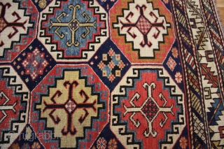 Shirvan Rug


Category: 	Antique
Origin: 	Caucasian
City/Village: 	Shirvan
Size cm: 	172 x 108
Size ft: 	5'8'' x 3'7''
Code No: 	R1145
Availability: 	In Stock

This rug is over hundred years old and very good condition.      