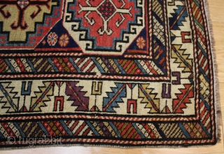 Shirvan Rug


Category: 	Antique
Origin: 	Caucasian
City/Village: 	Shirvan
Size cm: 	172 x 108
Size ft: 	5'8'' x 3'7''
Code No: 	R1145
Availability: 	In Stock

This rug is over hundred years old and very good condition.      