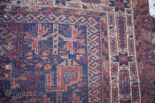 Antique Belouch Rug

Size cm:135 x 85,
Size ft:4'6 x 2'10,
Code No:R3855,

Antique Oriental Rug: This rug is over hundred years old and some minor damage          