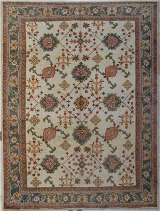 Antique Turkish Ushak Carpet.

Beautiful Decorative Antique Turkish Ushak Carpet region of Turkey - Finely woven in wool, it is in great condition, about 75 to 80 years old.
Location:UK,
Antique Turkish Ushak Carpet
 
Size  ...