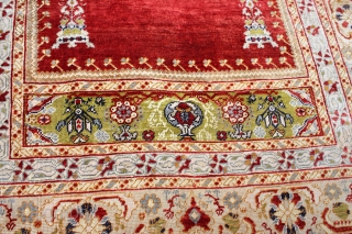 Antique Turkish	Anatolian Rug,
Size cm:175 x 115,
Size ft:5'10 x 3'10,
Code No:R6934,
Availability:In Stock, This rug is over hundred years old and some minor damage           