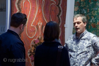 Some images of LARTA, London Antique Rug and Textile Arts fair, 2012 courtesy of Seref Ozen!                 