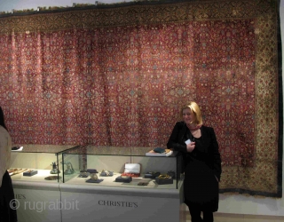 Christie's King Street, London 8 April, 2014

A fantastic rug and carpet sale, perhaps the best in years, featuring exceptional examples from Ottoman Turkey to China with particularity strong Classical, Turkmen, and Caucasian  ...