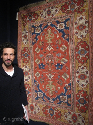 Christie's King Street, London 8 April, 2014

A fantastic rug and carpet sale, perhaps the best in years, featuring exceptional examples from Ottoman Turkey to China with particularity strong Classical, Turkmen, and Caucasian  ...