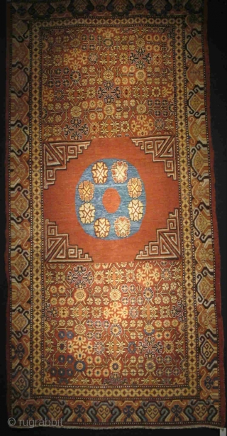 Christie's King Street, London 8 April, 2014

A fantastic rug and carpet sale, perhaps the best in years, featuring exceptional examples from Ottoman Turkey to China with particularity strong Classical, Turkmen, and Caucasian  ...