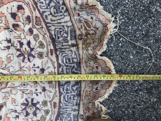 Turkish round silk size: 4ft.                            