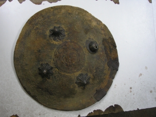 Old Shield probably Indian,Persian                             