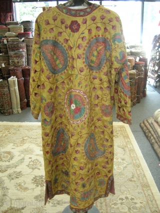 Suzani Coat Buckara Silk.                             