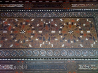 Very old Syrian Table Size: 36" x 92''                         