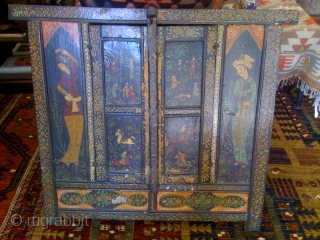 19th Century Persian door excellent condition Size: 36" L and 23''T.
                      