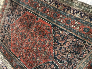 Old Bijar rug:5x7                              