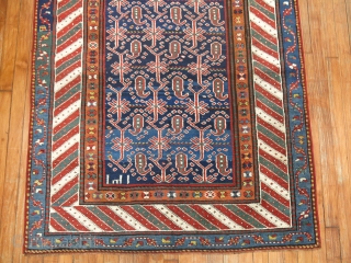 Antique Kurdish 4'x8'8'' Dated. excellent untouched condition.

                          