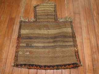 Antique Luri Bakhtiari Soumac Salt bag.  Measure 1'6''x1'10''.  Top width is 8''.  Seems like its in excellent condition.            