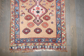 Antique Khamseh camelhair 1'10''x2'6''                             