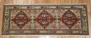 Antique NW Persian Tafresh Panel Rug.  Extremely fine and gorgeous.   4'3'' wide x1'7'' length.

Please feel free to ask any and all questions.

Entire inventory online at www.rugsrusonline.com    