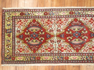 Antique NW Persian Tafresh Panel Rug.  Extremely fine and gorgeous.   4'3'' wide x1'7'' length.

Please feel free to ask any and all questions.

Entire inventory online at www.rugsrusonline.com    