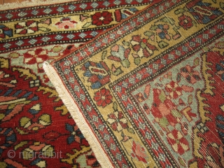 Antique NW Persian Tafresh Panel Rug.  Extremely fine and gorgeous.   4'3'' wide x1'7'' length.

Please feel free to ask any and all questions.

Entire inventory online at www.rugsrusonline.com    