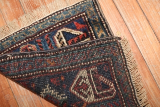 Antique Kurdish mat 1'2''X1'5''.  Excellent condition                          