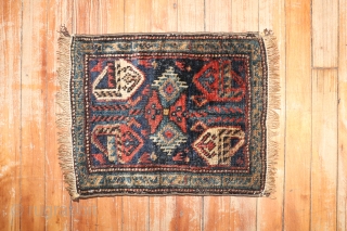 Antique Kurdish mat 1'2''X1'5''.  Excellent condition                          