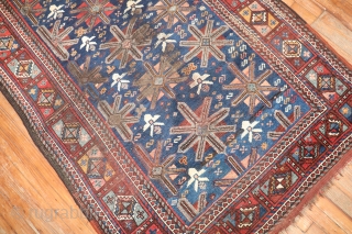 Antique QUchan Kurdish.  Has some worn spots.  Measuring 4'4''x7'2''                      