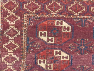 19thC Turkoman main carpet
                             