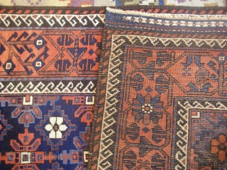 Antique Baluch runner all orginal wonderful colours and excellent condition supereb kilim end and nice pile Size:3,25 X 0,95 cm (3''1 X 10''6 foot ) Circa 1880      