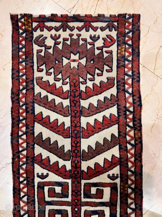 Antique Turkoman tent Band Fragment very nice colors and nice conditions all original AVAILABLE if need any more information please contact DM - E-mail  sahcarpets@gmail.com   
Thank you very much
#turkoman  ...