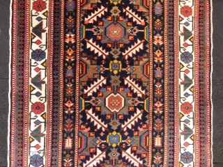 Antique North West Persia runner wonderful colors and excellent condition all original Circa 1920                   