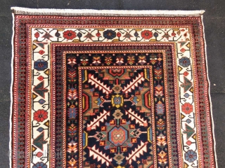 Antique North West Persia runner wonderful colors and excellent condition all original Circa 1920                   