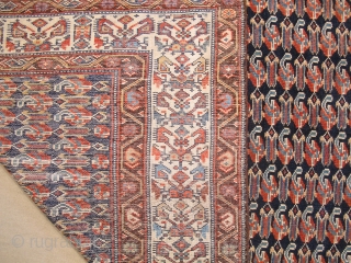 Antique Malayer rug very nice colours and nice condition all orginal size:1,96 X 1,40 cm Circa 1900                