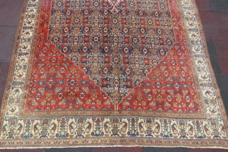 Antique Persian Bidickabat Gallerie Carpet wonderful colors and excellent condition all original size 5,10x2,10 cm Circa 1900-1910                