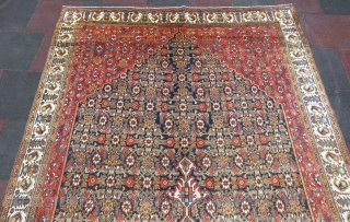 Antique Persian Bidickabat Gallerie Carpet wonderful colors and excellent condition all original size 5,10x2,10 cm Circa 1900-1910                