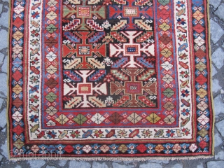 Antique Saujbulak runner wonderful colours and excellent condition all orginal size:3,31 X 1,08 cm  Circa 1880                